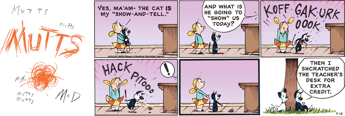 September 12 2021, Sunday Comic Strip