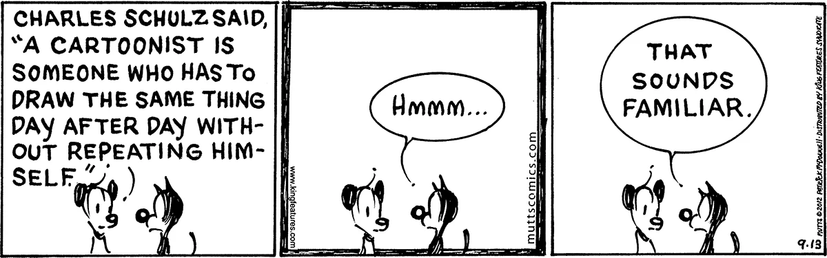 September 13 2012, Daily Comic Strip