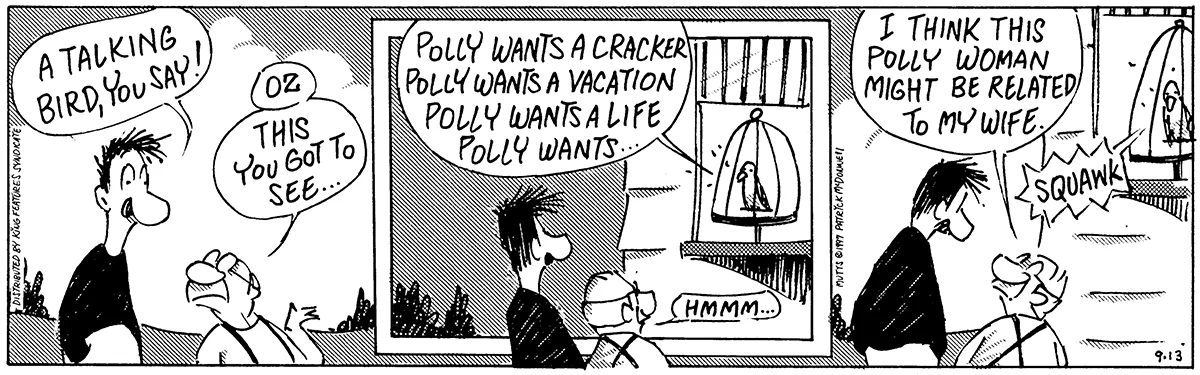 September 13 1997, Daily Comic Strip