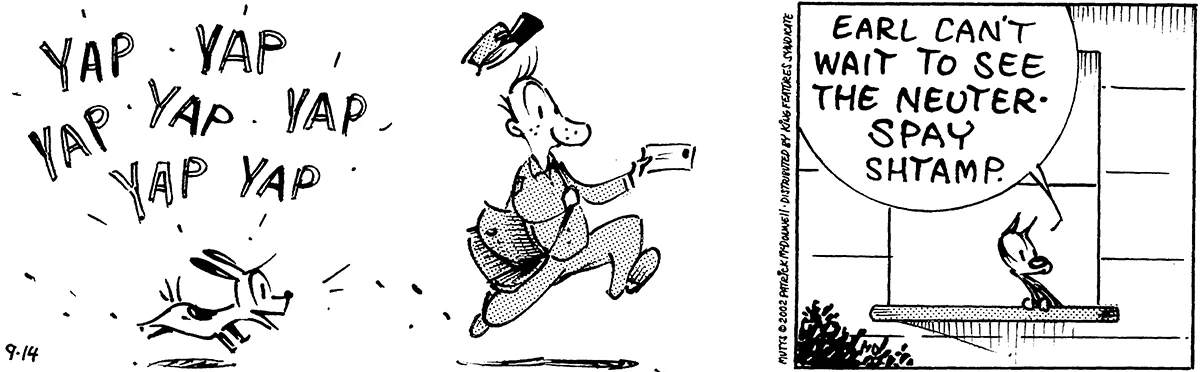 September 14 2002, Daily Comic Strip