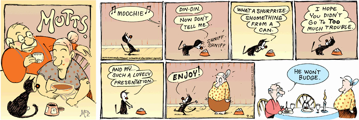 September 14 2003, Sunday Comic Strip