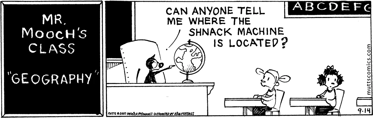 September 14 2007, Daily Comic Strip