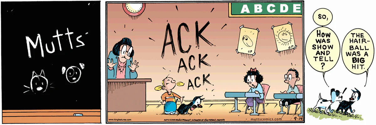 September 14 2008, Sunday Comic Strip