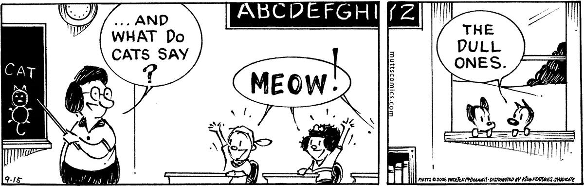 September 15 2006, Daily Comic Strip