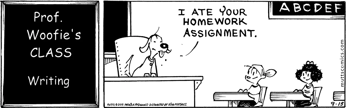 September 15 2010, Daily Comic Strip