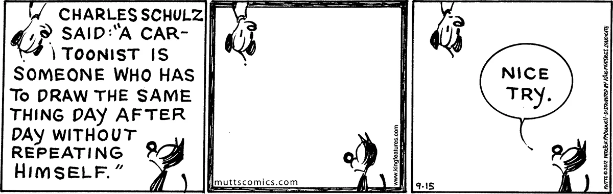 September 15 2012, Daily Comic Strip