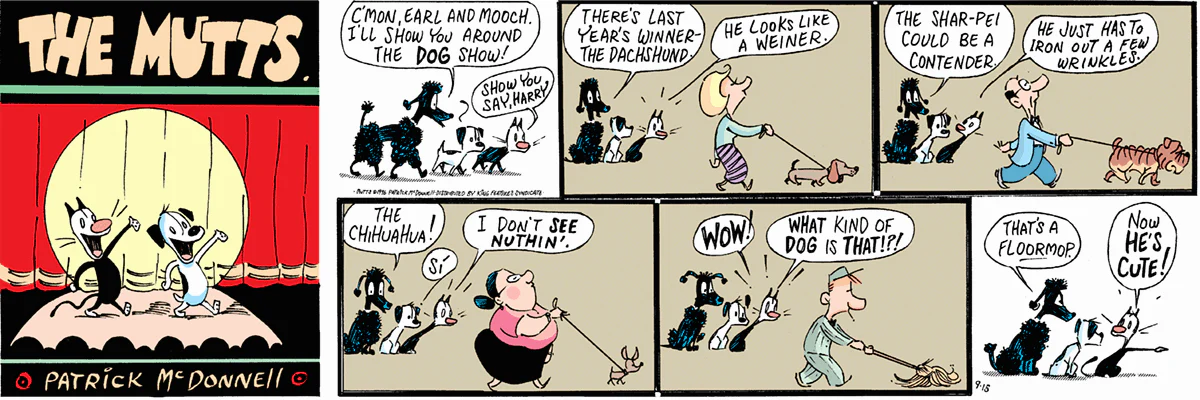 September 15 1996, Sunday Comic Strip