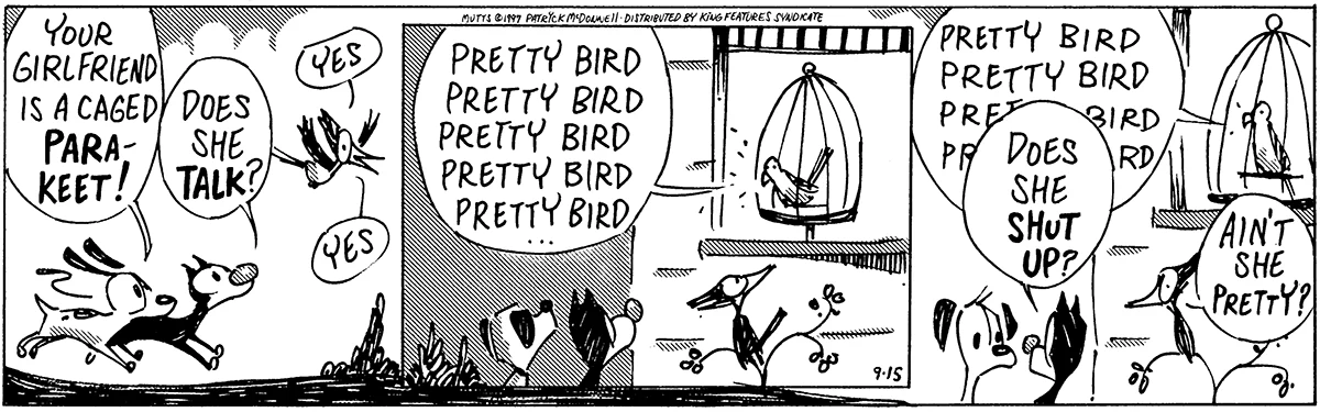 September 15 1997, Daily Comic Strip