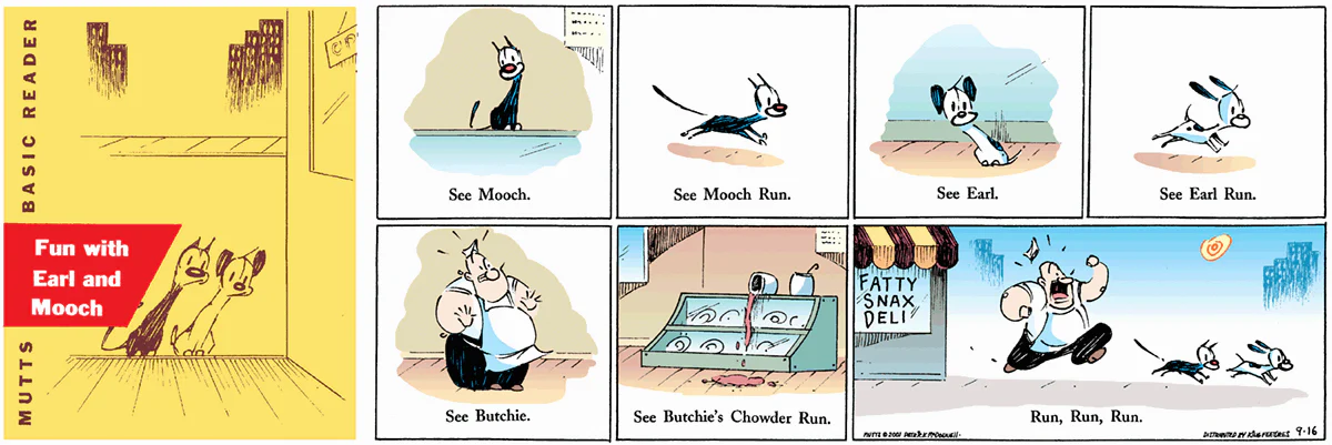 September 16 2001, Sunday Comic Strip