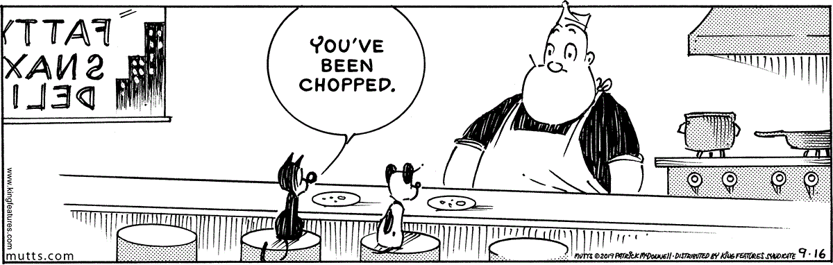 September 16 2019, Daily Comic Strip