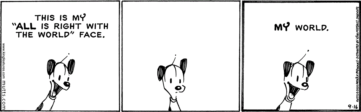 September 16 2020, Daily Comic Strip