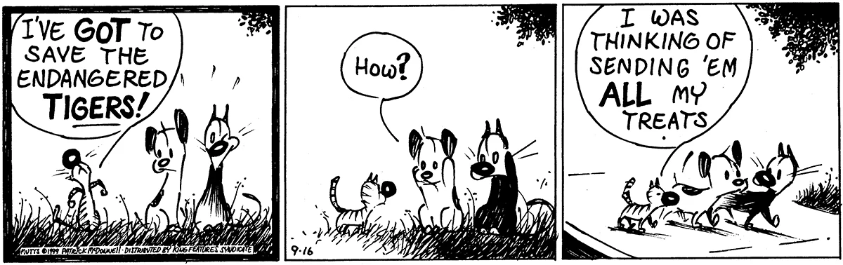 September 16 1999, Daily Comic Strip