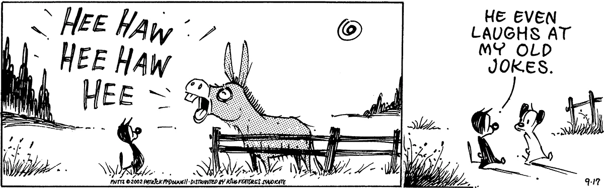 September 17 2002, Daily Comic Strip