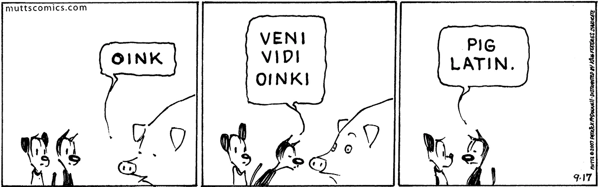 September 17 2007, Daily Comic Strip