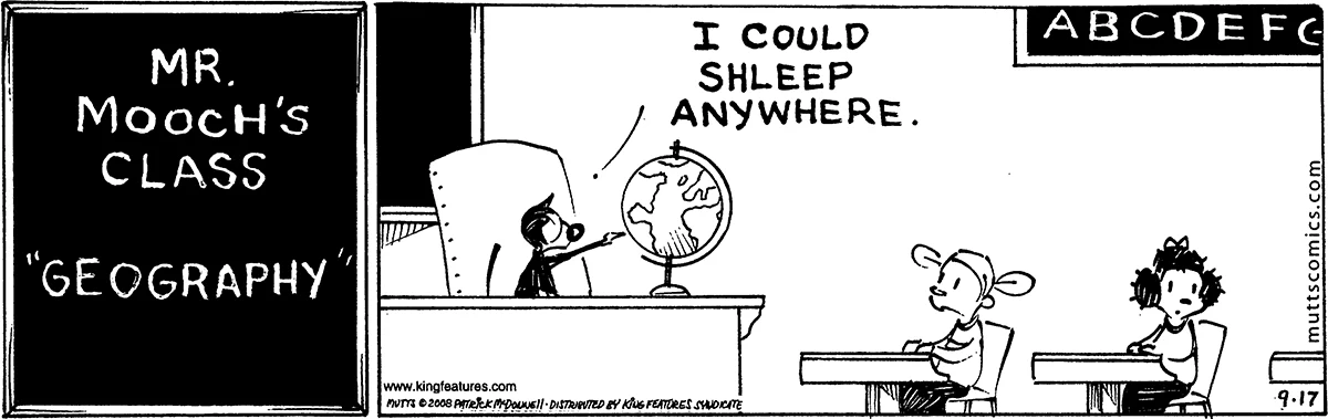 September 17 2008, Daily Comic Strip