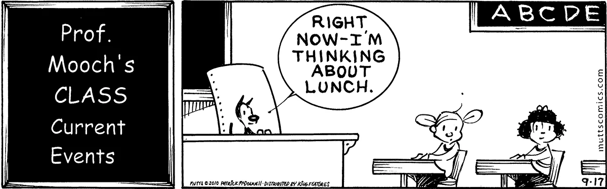 September 17 2010, Daily Comic Strip