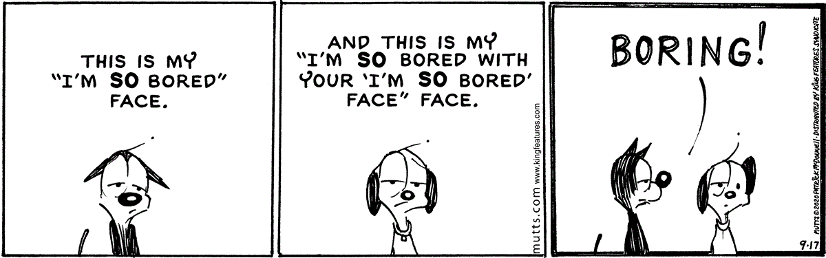 September 17 2020, Daily Comic Strip