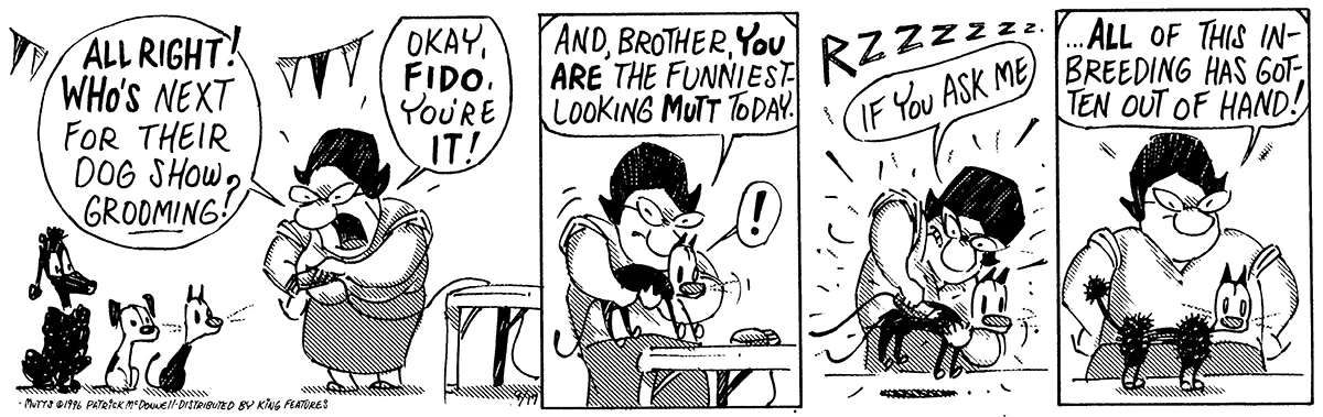 September 17 1996, Daily Comic Strip