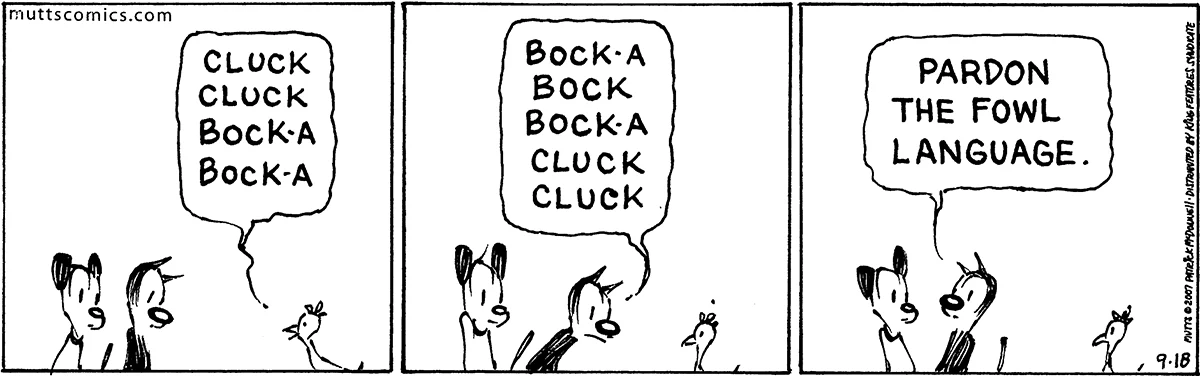 September 18 2007, Daily Comic Strip
