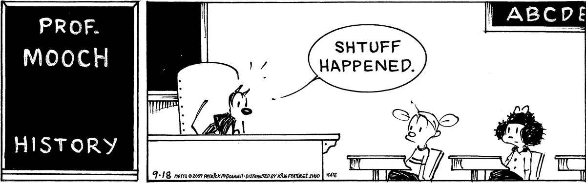 September 18 2009, Daily Comic Strip