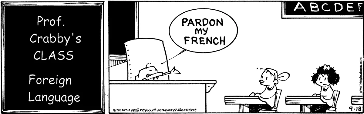 September 18 2010, Daily Comic Strip