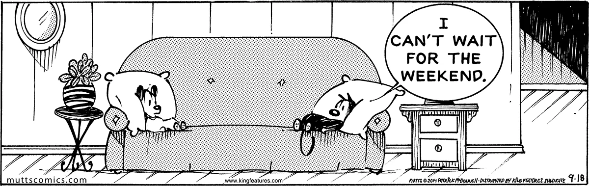 September 18 2014, Daily Comic Strip