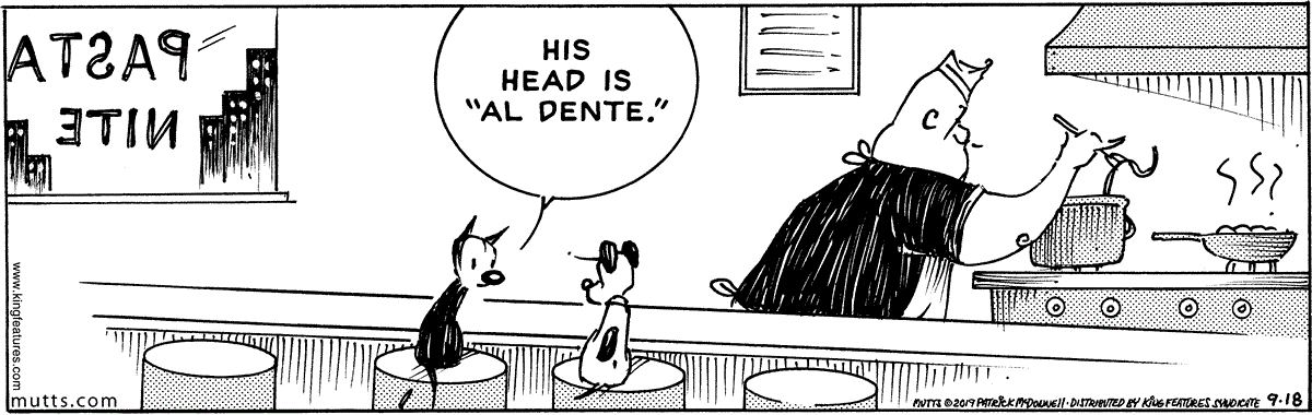 September 18 2019, Daily Comic Strip