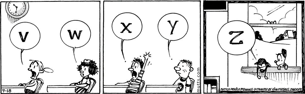 September 18 2025, Daily Comic Strip