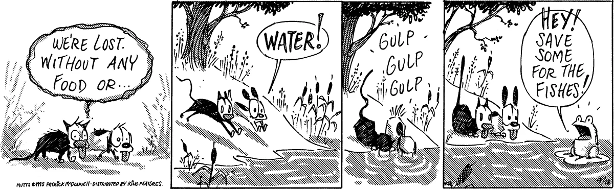 September 18 1995, Daily Comic Strip