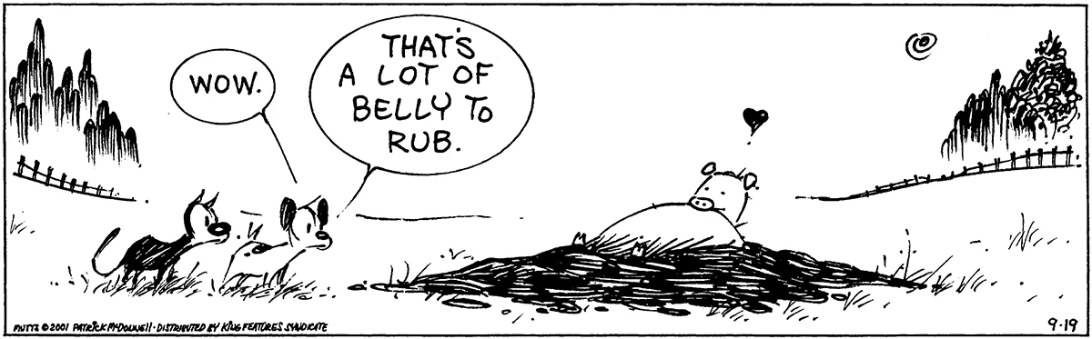 September 19 2001, Daily Comic Strip