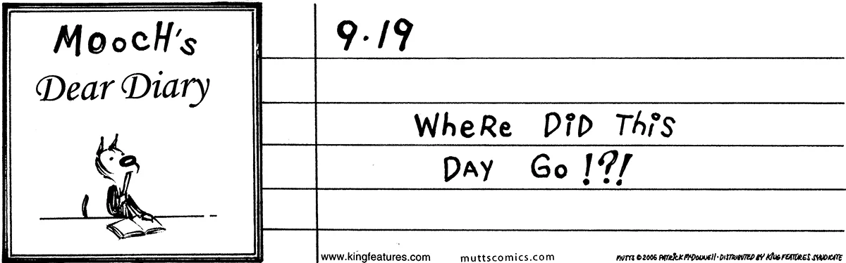 September 19 2006, Daily Comic Strip