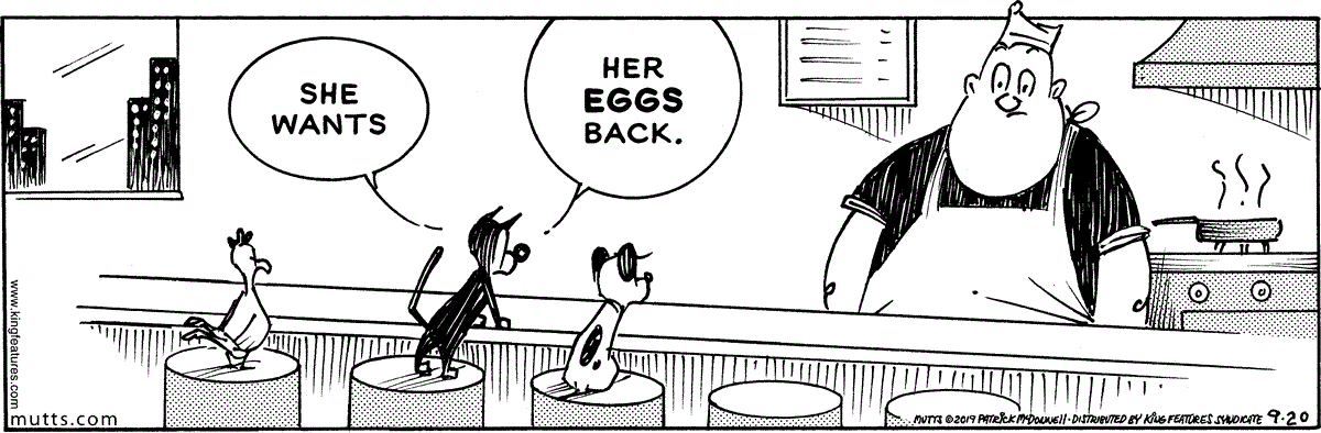 September 20 2019, Daily Comic Strip