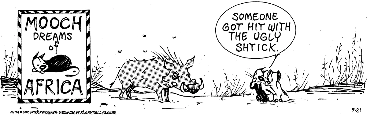 September 21 2000, Daily Comic Strip