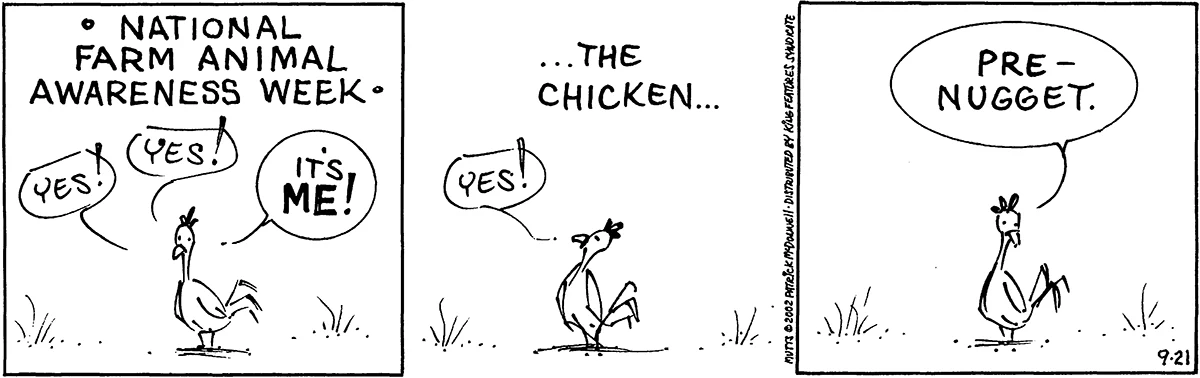 September 21 2002, Daily Comic Strip