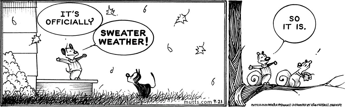 September 21 2020, Daily Comic Strip