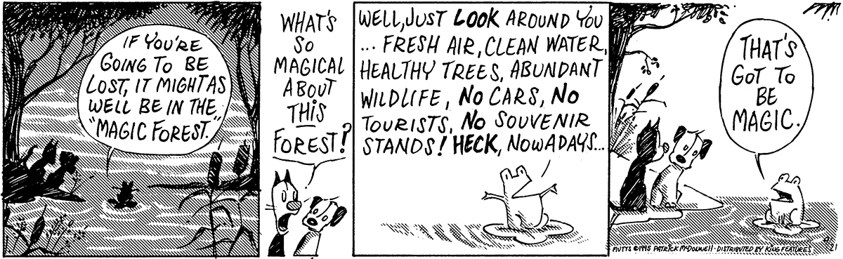 September 21 1995, Daily Comic Strip