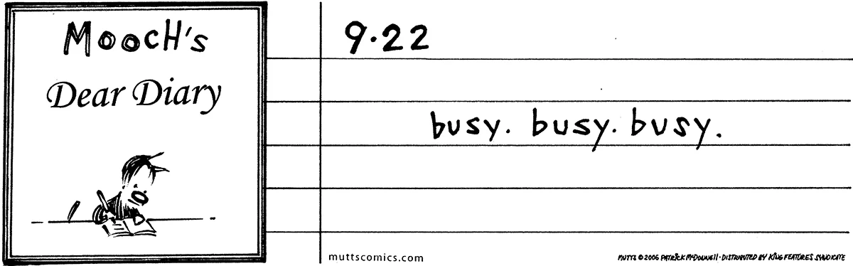 September 22 2006, Daily Comic Strip