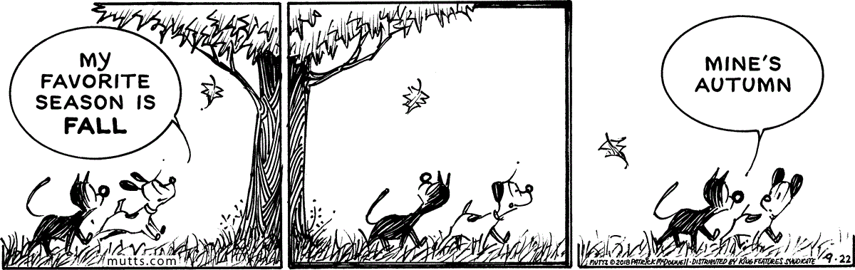 September 22 2018, Daily Comic Strip