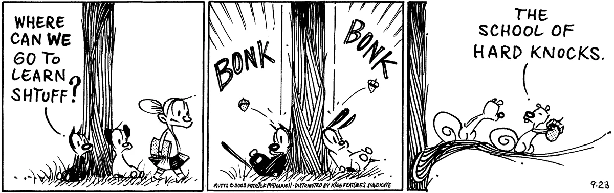 September 23 2002, Daily Comic Strip