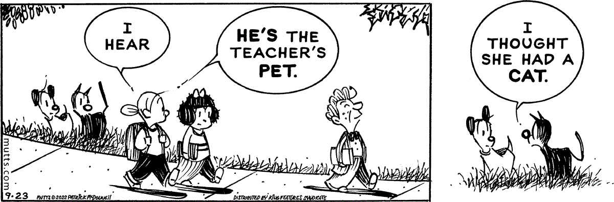 September 23 2022, Daily Comic Strip