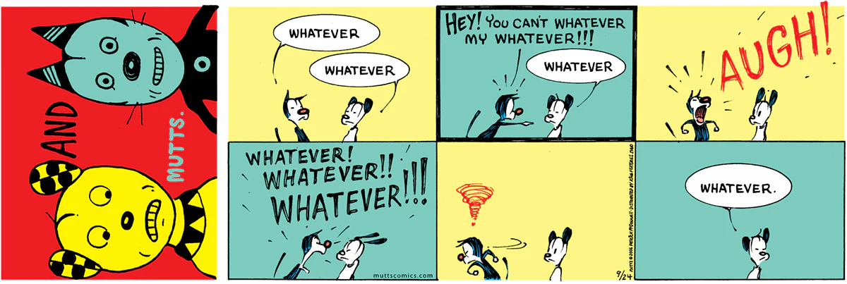 September 24 2006, Sunday Comic Strip
