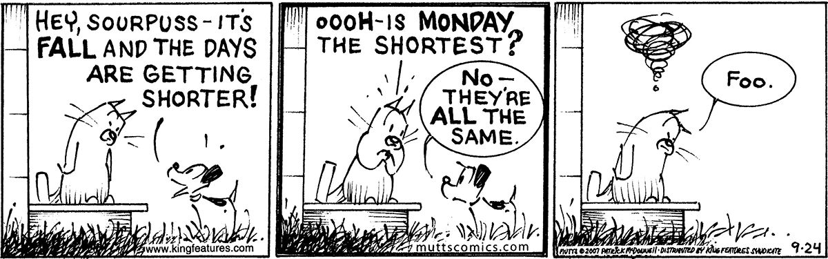 September 24 2007, Daily Comic Strip