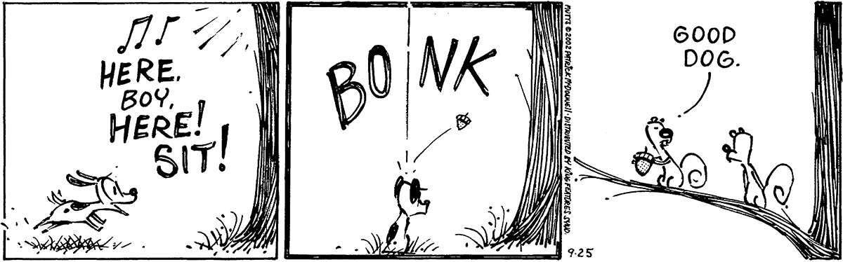 September 25 2002, Daily Comic Strip