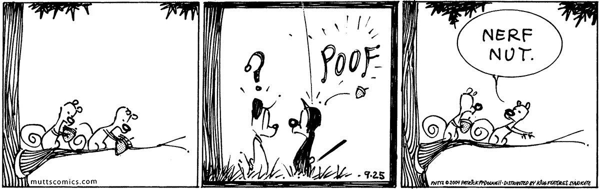 September 25 2004, Daily Comic Strip