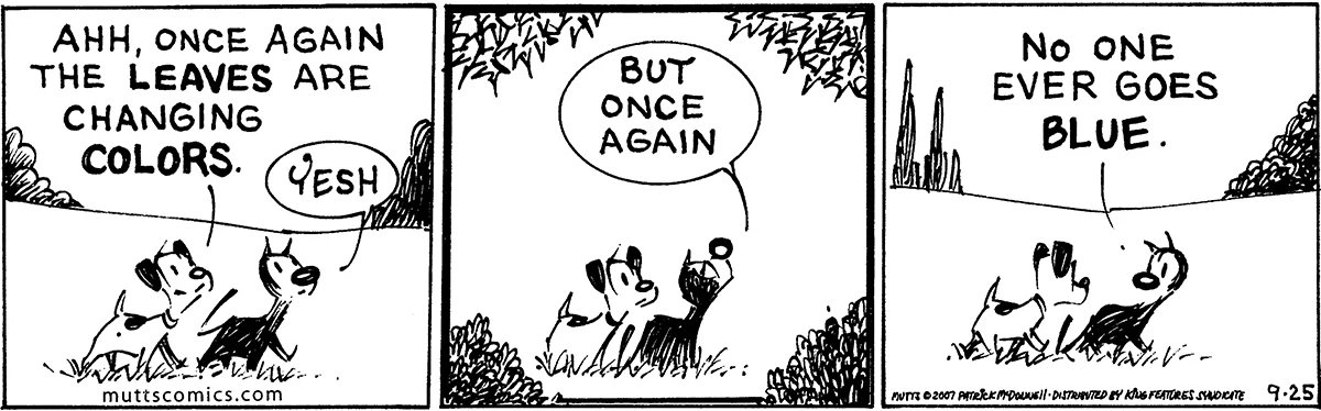 September 25 2007, Daily Comic Strip