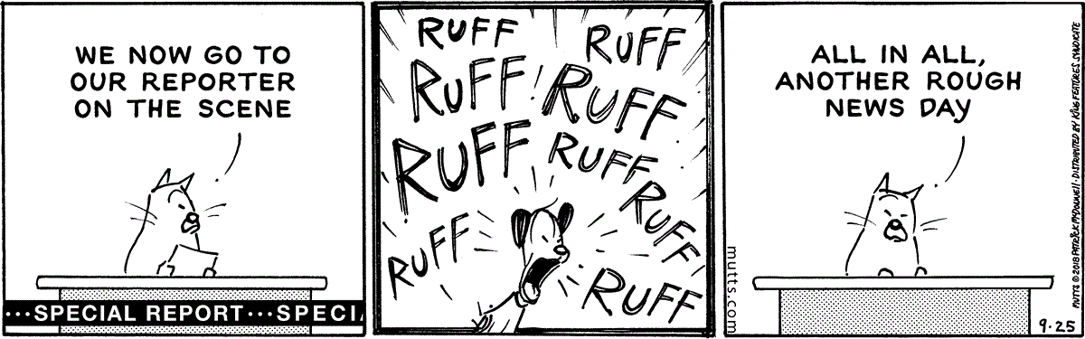 September 25 2018, Daily Comic Strip
