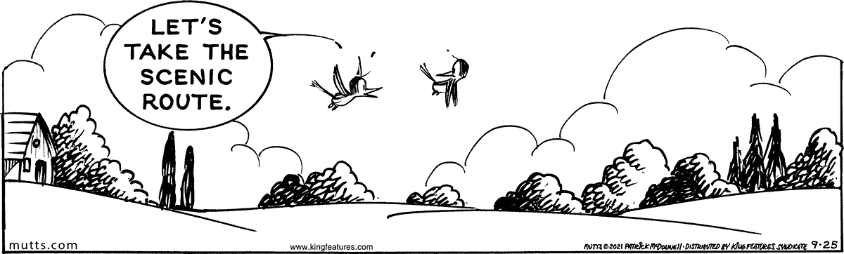 September 25 2021, Daily Comic Strip