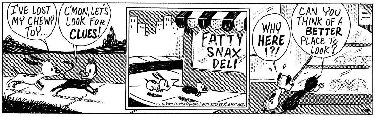 September 25 1997, Daily Comic Strip