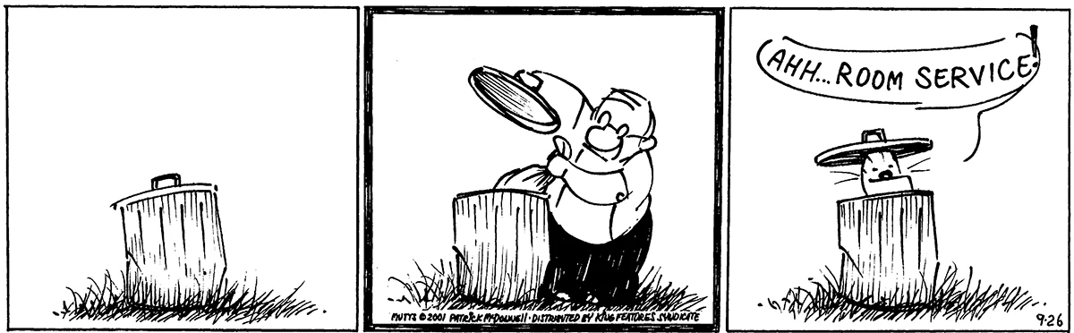 September 26 2001, Daily Comic Strip