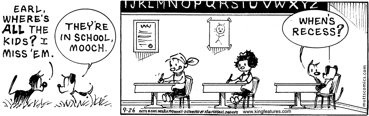 September 26 2005, Daily Comic Strip